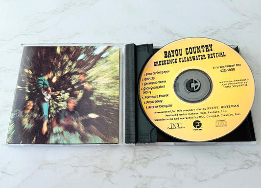Creedence Clearwater Revival – Bayou Country (24KT Gold, DCC Gold, Audiophile) (1993)