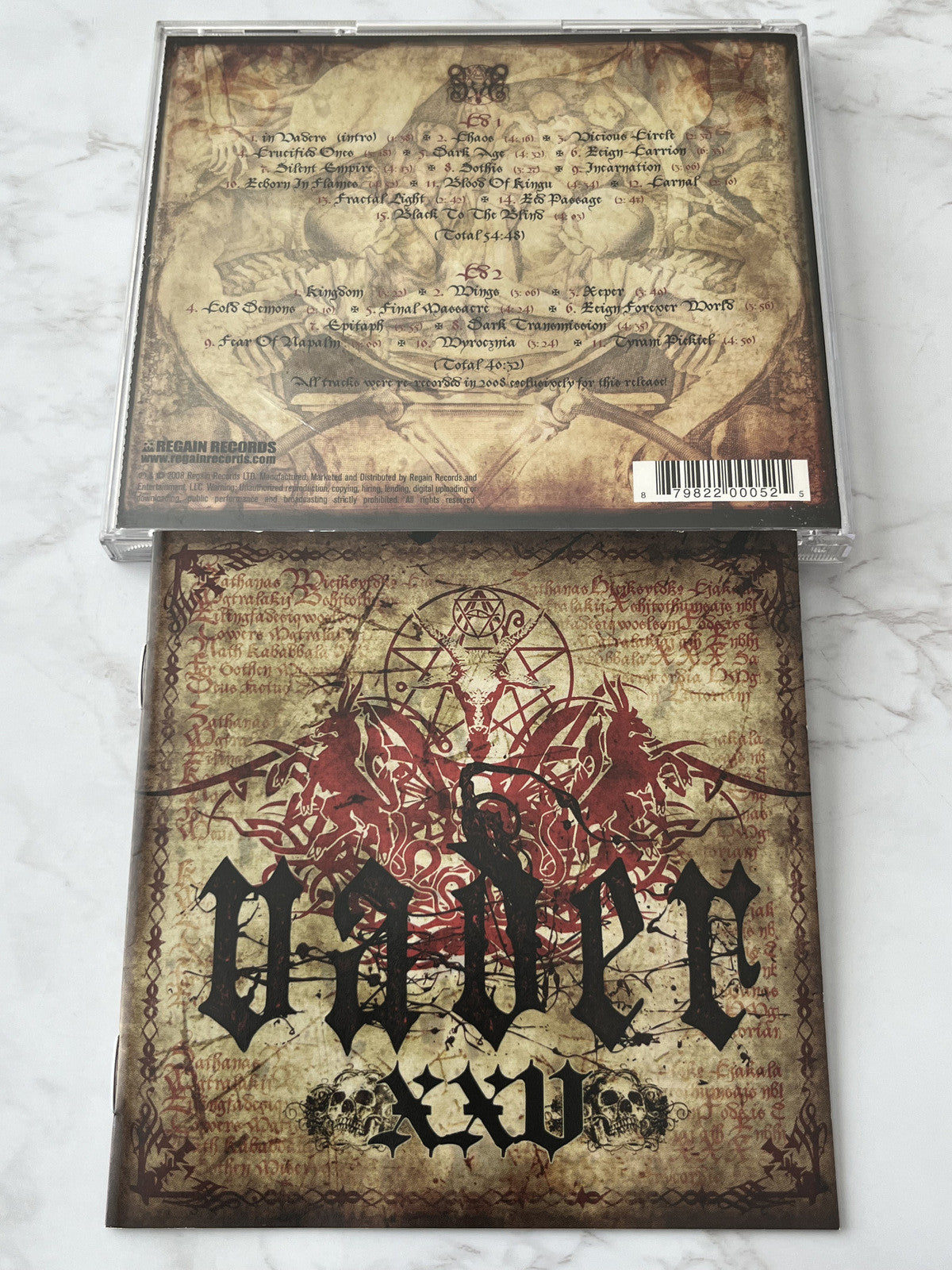 Vader – XXV (2008) [ORIGINAL USA PRESS]