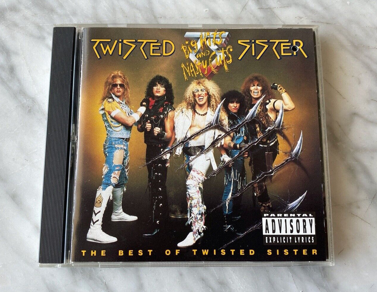 Twisted Sister – Big Hits And Nasty Cuts (Promo) [ORIGINAL USA PRESS]