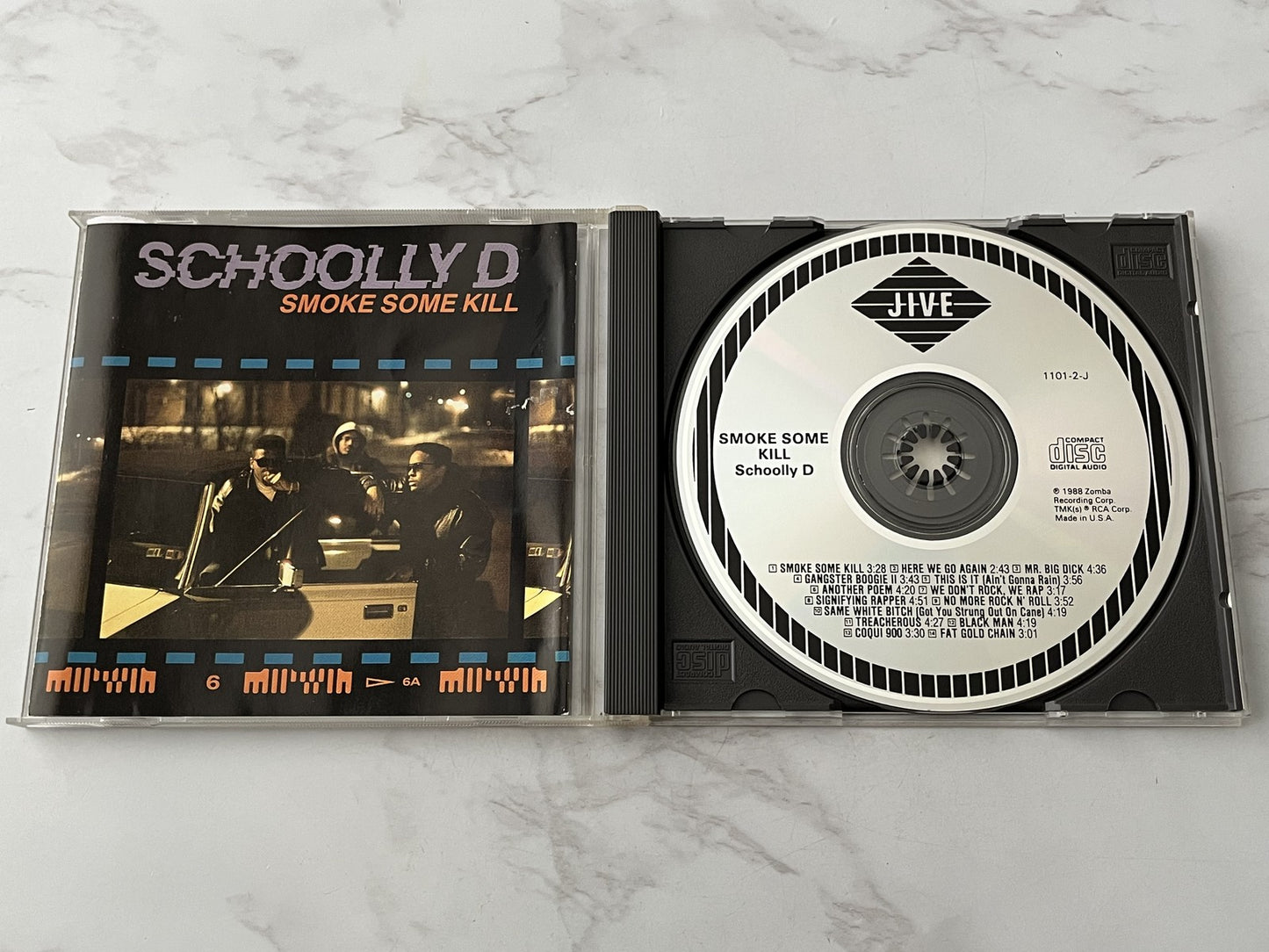 Schoolly D – Smoke Some Kill (1988) [ORIGINAL USA PRESS]