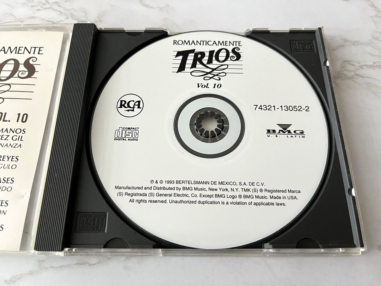 Romanticamente Trios Vol. 10 (1993) [ORIGINAL USA PRESS]