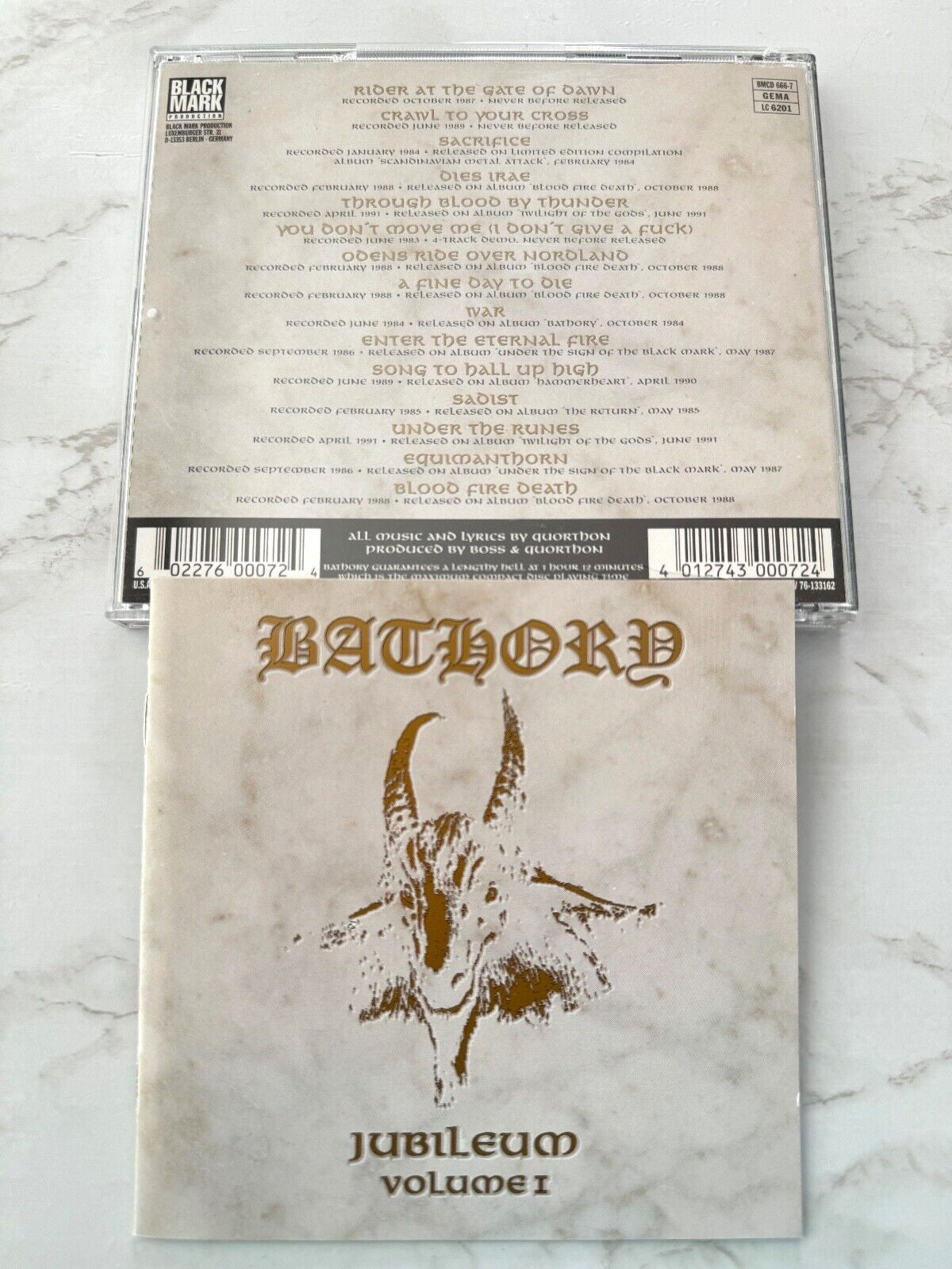 Bathory – Jubileum Volume I [GERMAN PRESS]