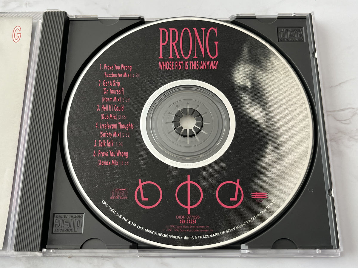 Prong – Whose Fist Is This Anyway (EP) (1992) [ORIGINAL USA PRESS]