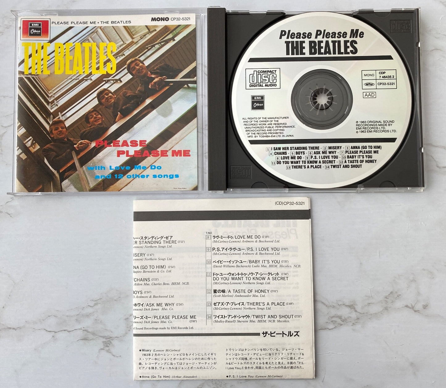 The Beatles – Please Please Me (1987) [JAPAN TARGET ERA]