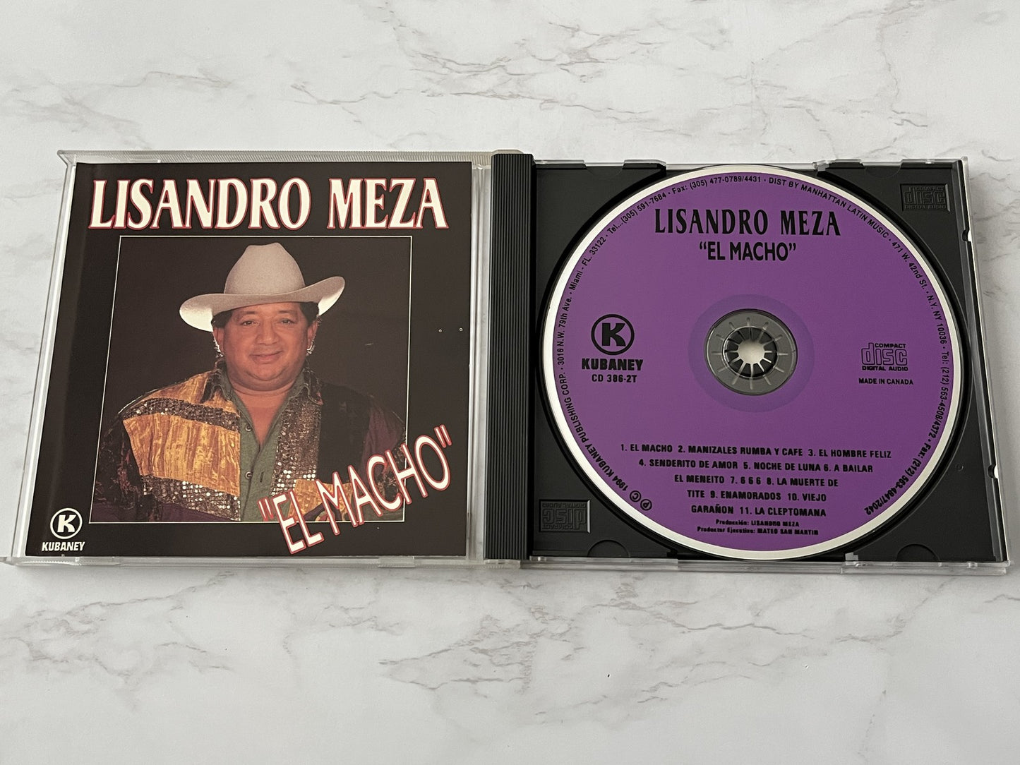 Lisandro Meza – El Macho (1994) [ORIGINAL USA PRESS]