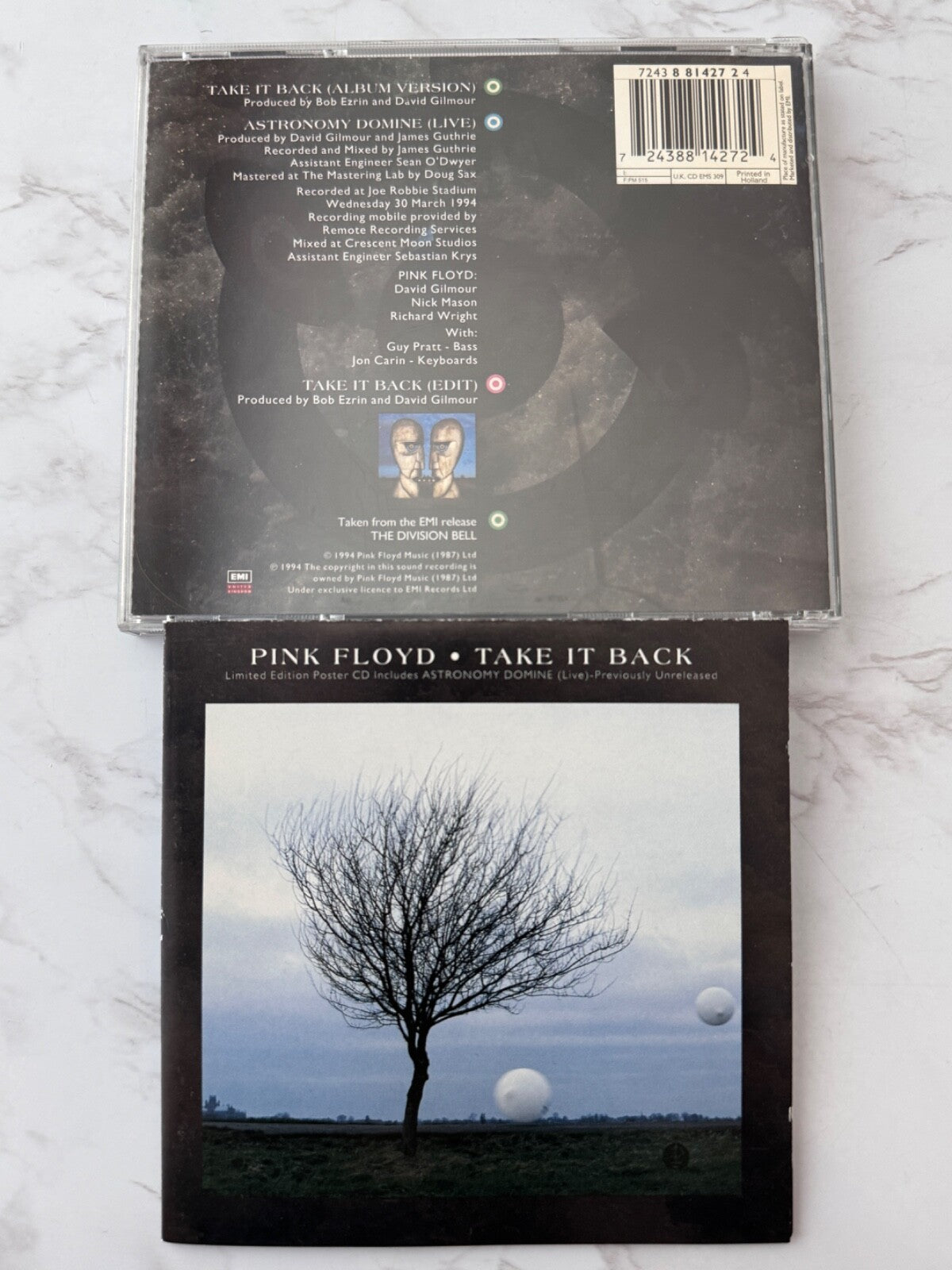 Pink Floyd – Take It Back (1994) [UK PRESS]
