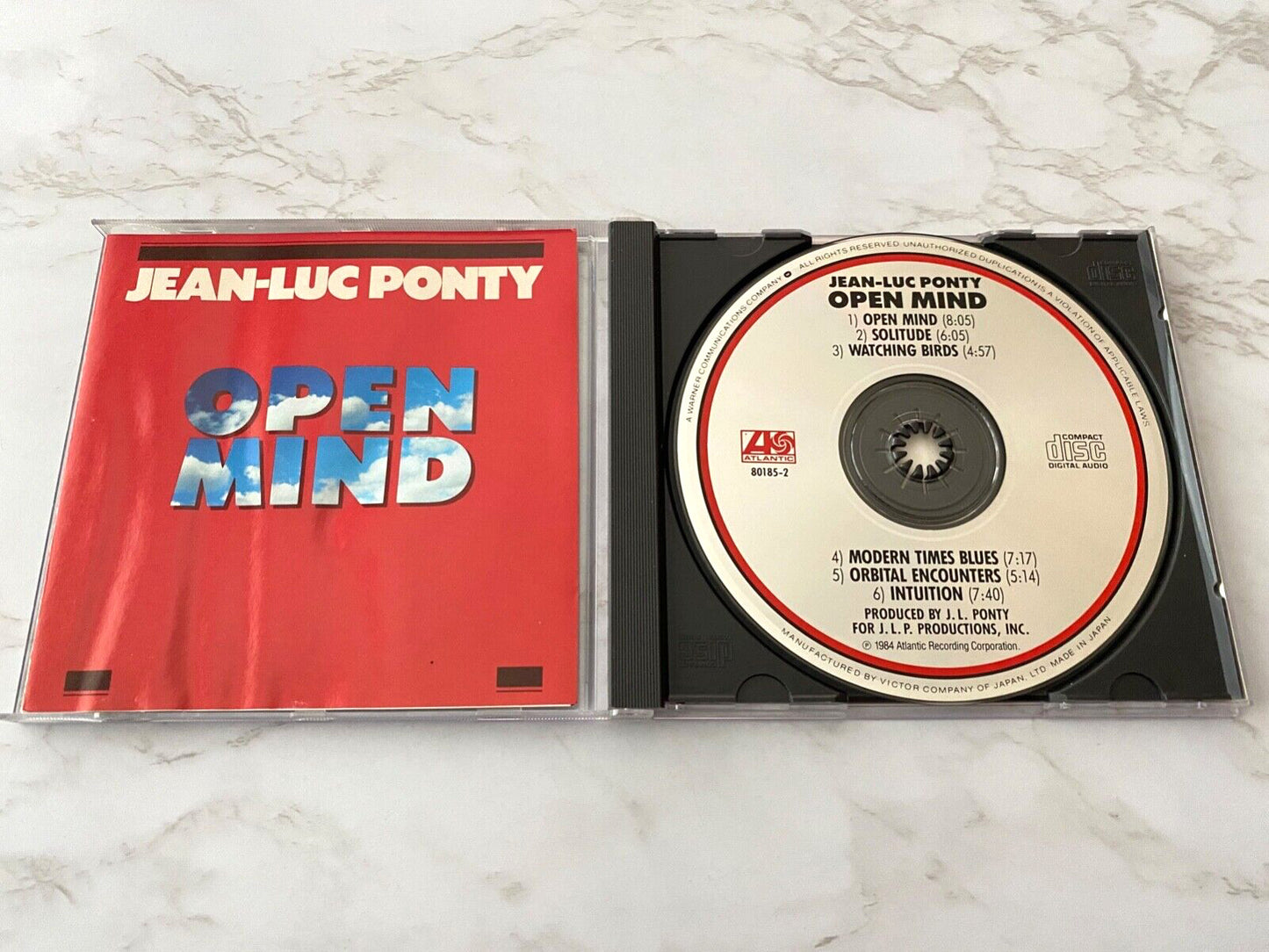 Jean Luc Ponty – Open Mind (1984) [JAPAN TARGET ERA]