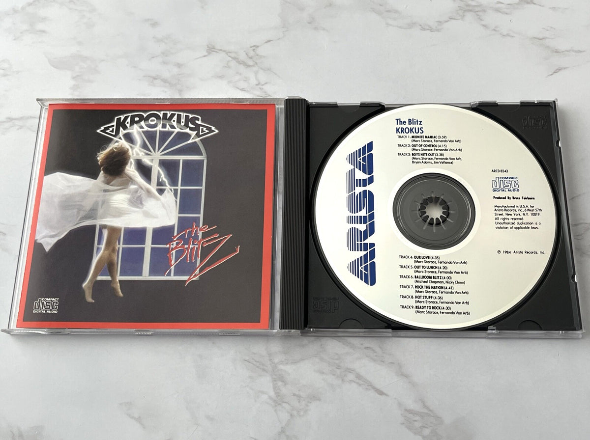 Krokus – The Blitz (1987) [ORIGINAL USA PRESS]