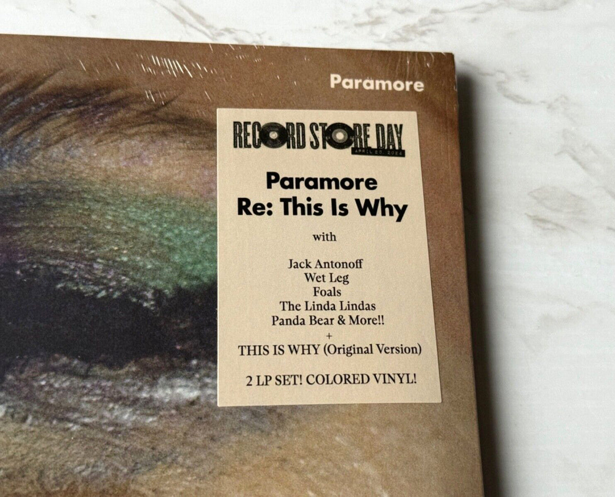 Paramore Re: This Is Why 2 LP COLORED VINYL RECORD STORE DAY 2024 RSD w/PIN!