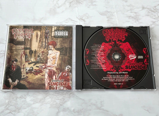 Cannibal Corpse – Gallery Of Suicide (1998) [ORIGINAL USA PRESS]