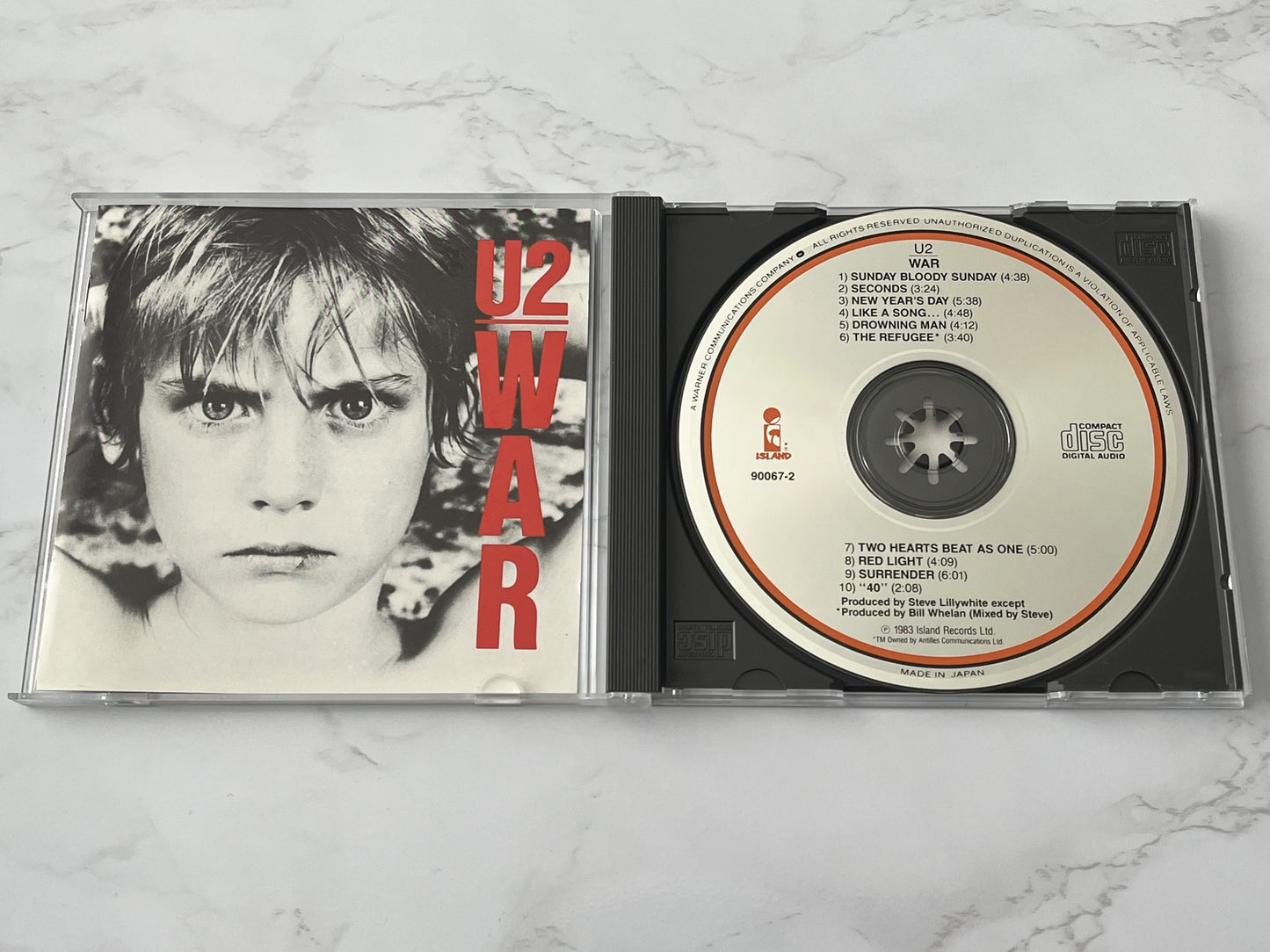 U2 – War [JAPAN TARGET ERA]