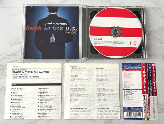 Paul McCartney – Back In The U.S. (Promo, OBI) (2002)