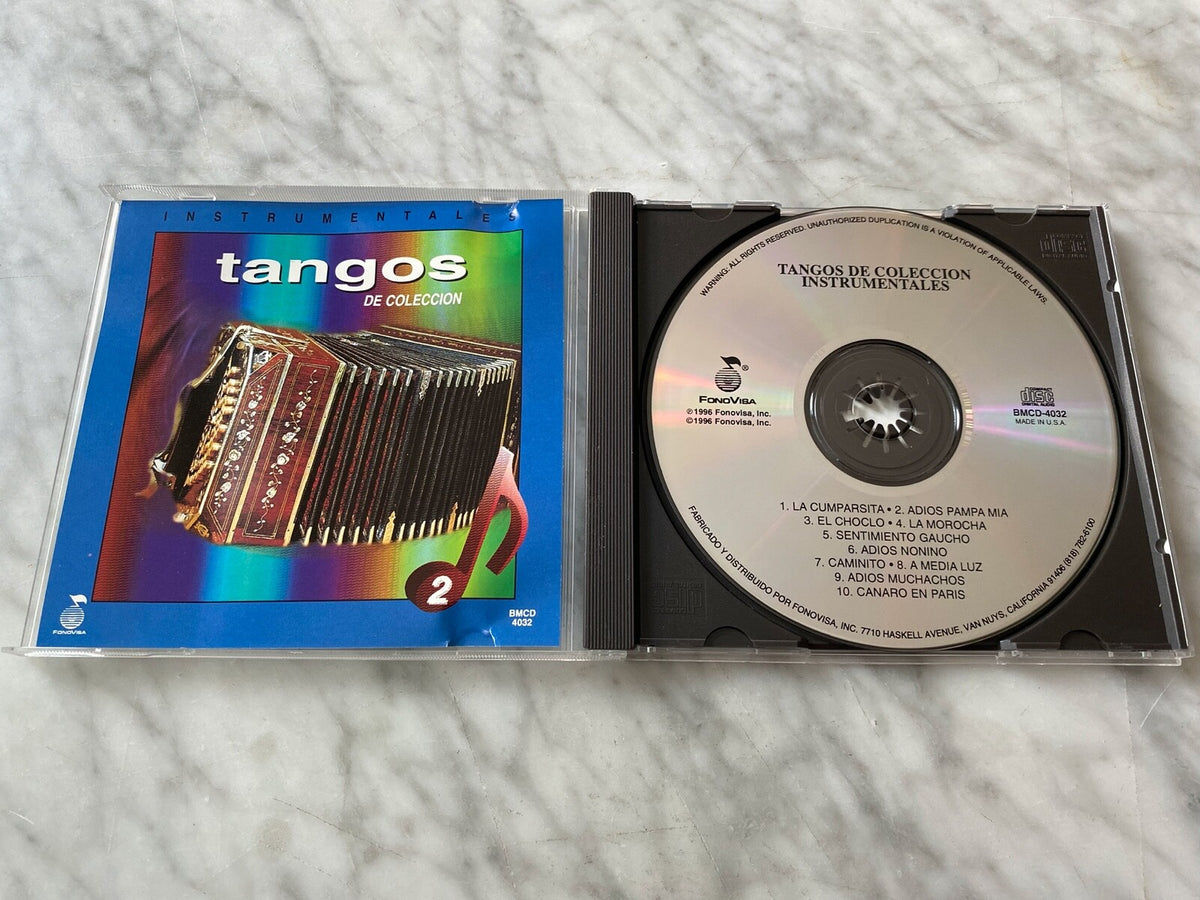 Fulvio Salamanca, Various – Tangos De Colección Instrumentales (1996) [ORIGINAL USA PRESS]