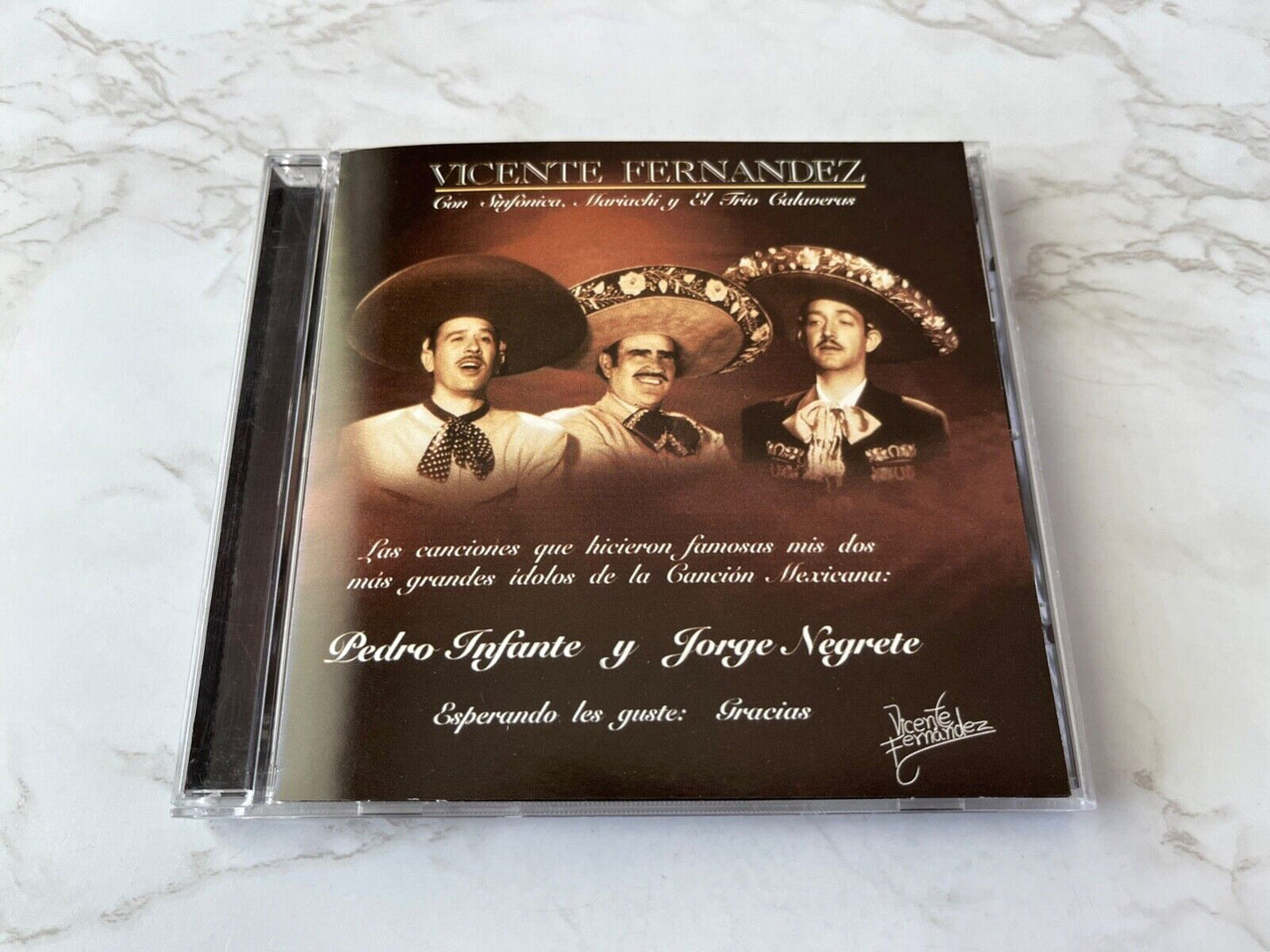 Vicente Fernandez – El Charro Mexicano (1997) [ORIGINAL USA PRESS]