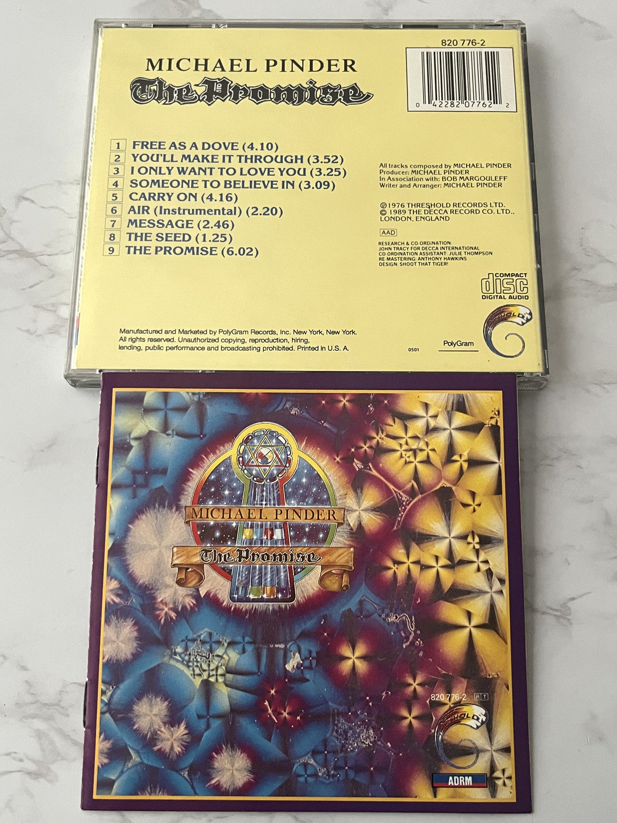 Michael Pinder – The Promise (1989) [PDO PRESS]
