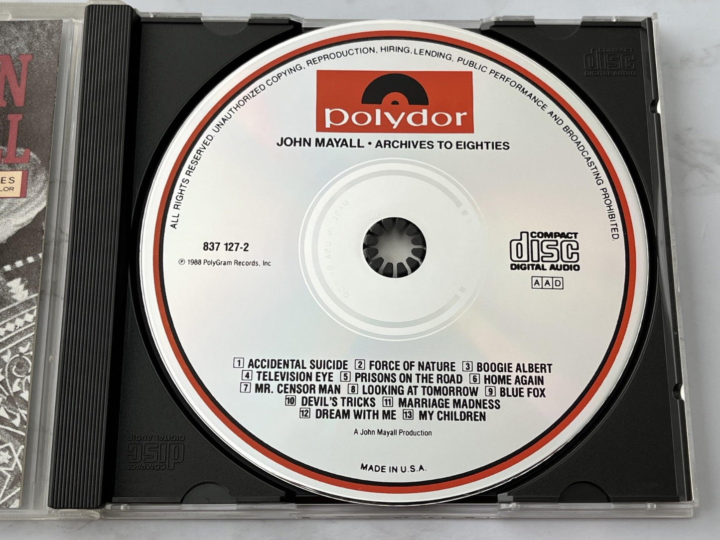 Eric Clapton, John Mayall – Archives To Eighties (1988) [PDO PRESS]