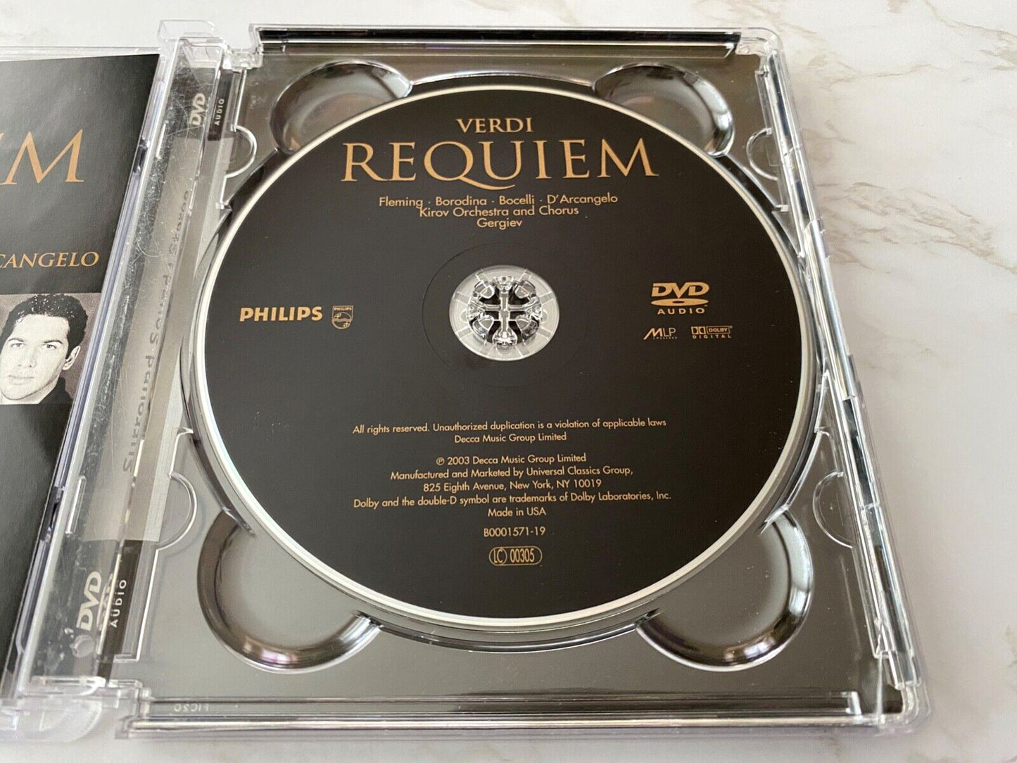 Various, Giuseppe Verdi – Verdi, Gergiev, Messa Da Requiem DVD 2003 Phillips B0001571-19 Kirov Orchestra (2003)