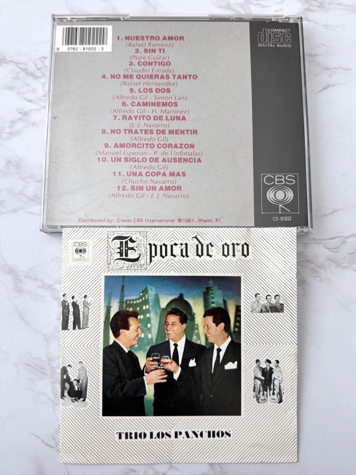 Trio Los Panchos – Epoca De Oro (1987) [ORIGINAL USA PRESS]