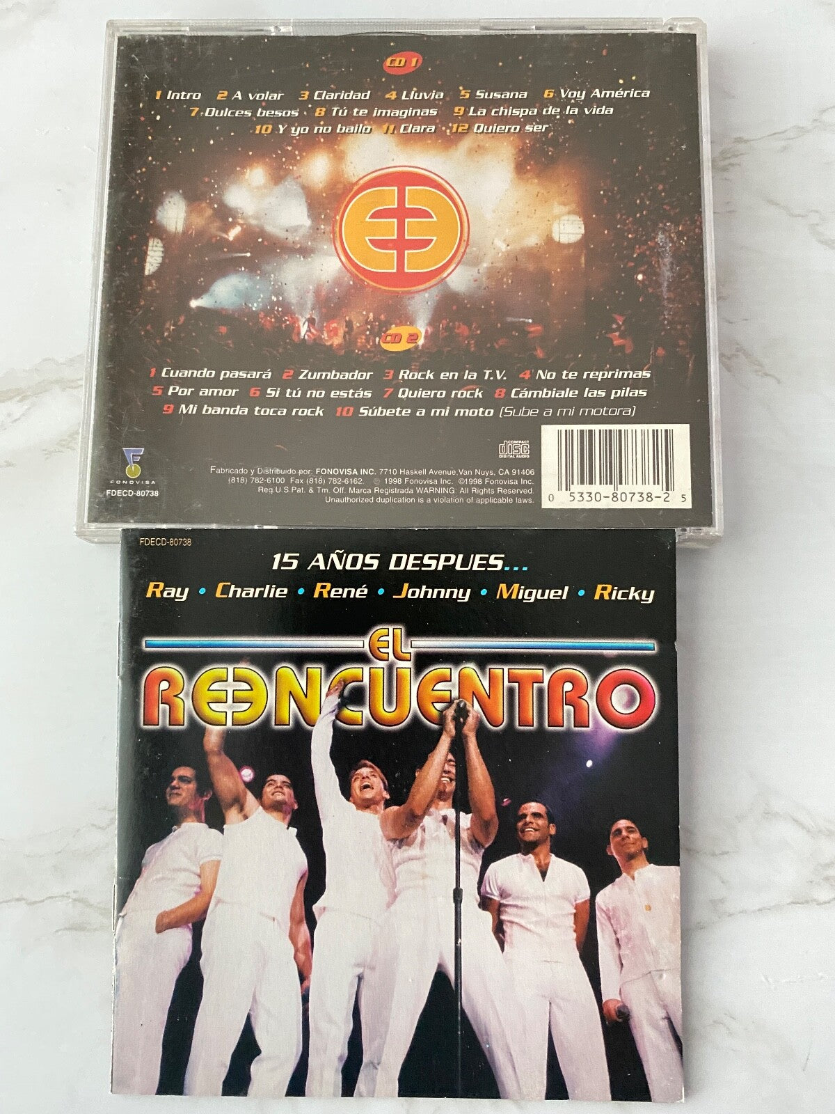 El Reencuentro – 15 Años Despues (1998) [ORIGINAL USA PRESS]