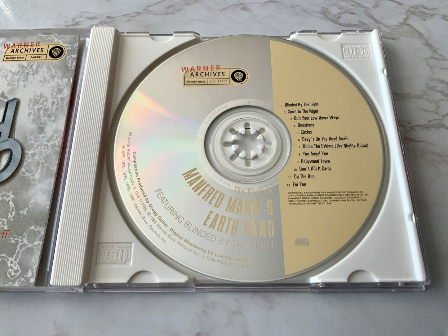 Manfred Mann – Manfred Mann's Earth Band The Best Of (1996) [CANADA PRESS]