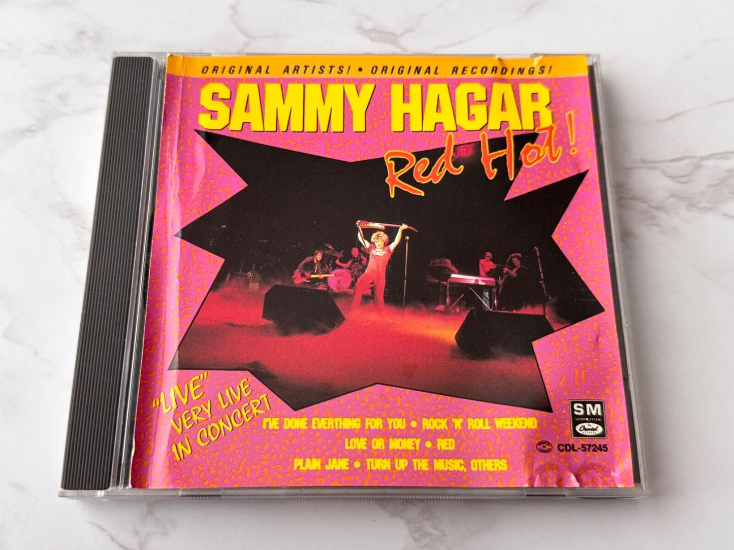 Sammy Hagar – Red Hot (1989) [CANADA PRESS]