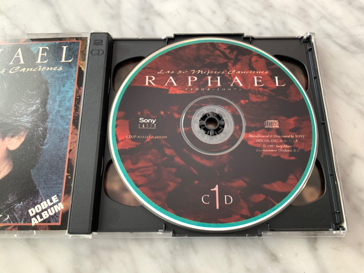 Raphael – Las 30 Mejores Canciones (1964-1997) (1997) [ORIGINAL USA PRESS]