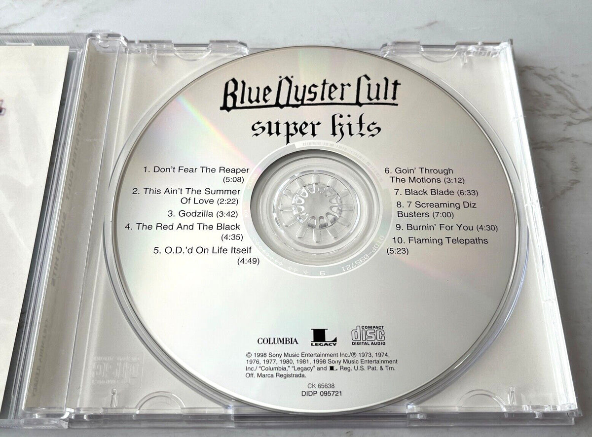 Blue Oyster Cult – Super Hits (1998) [ORIGINAL USA PRESS]
