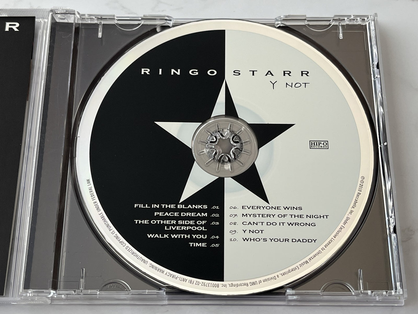 Ringo Starr – Y Not (2010) [ORIGINAL USA PRESS]