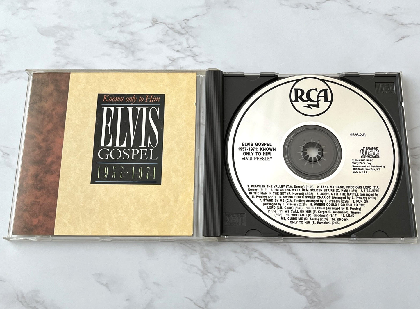 Elvis Presley – Gospel 1957-1971 Known Only To Him (1989) [ORIGINAL USA PRESS]