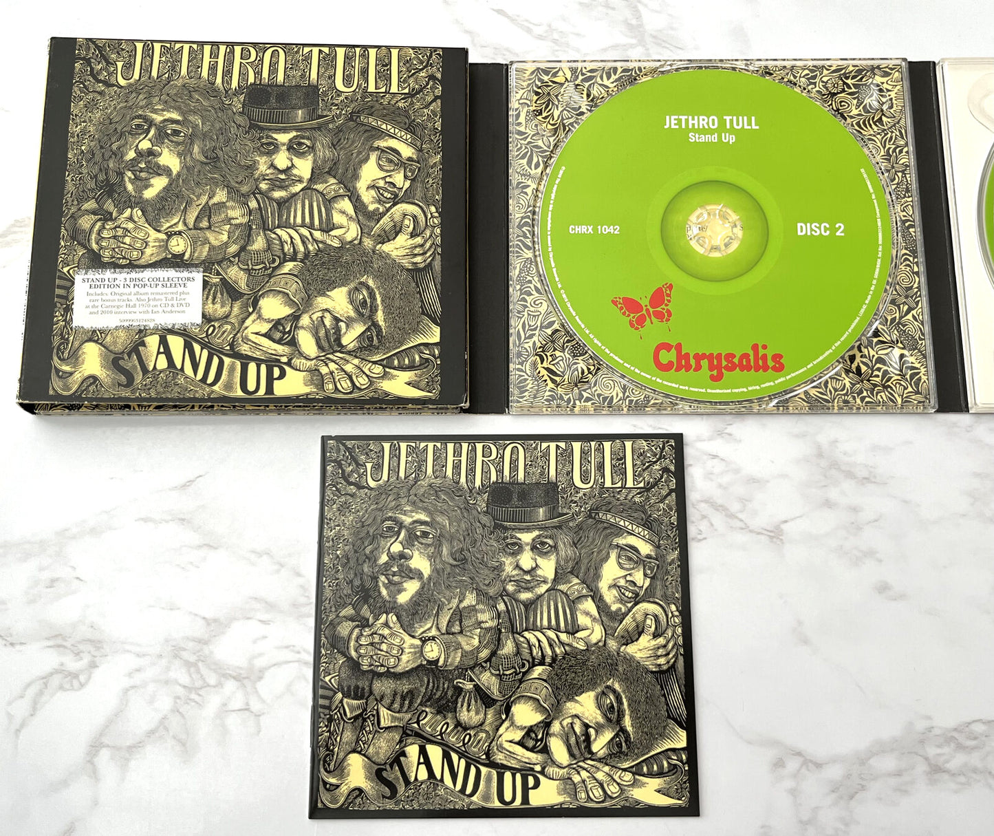 Jethro Tull – Stand Up (Digipak, CD/DVD) (2010) [UK PRESS]