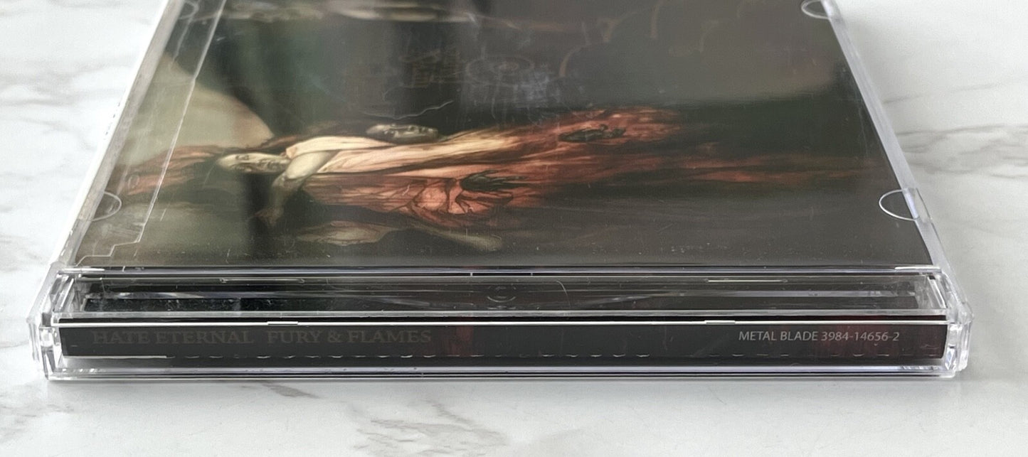 Hate Eternal – Fury & Flames (2008) [ORIGINAL USA PRESS]