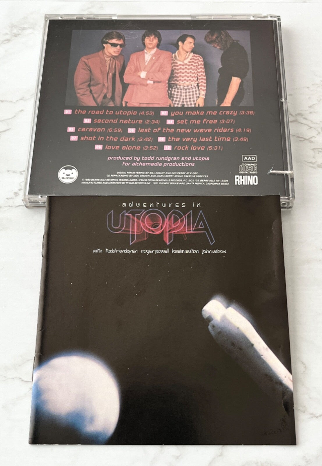 Utopia – Adventures In Utopia (Promo) (1987) [ORIGINAL USA PRESS]