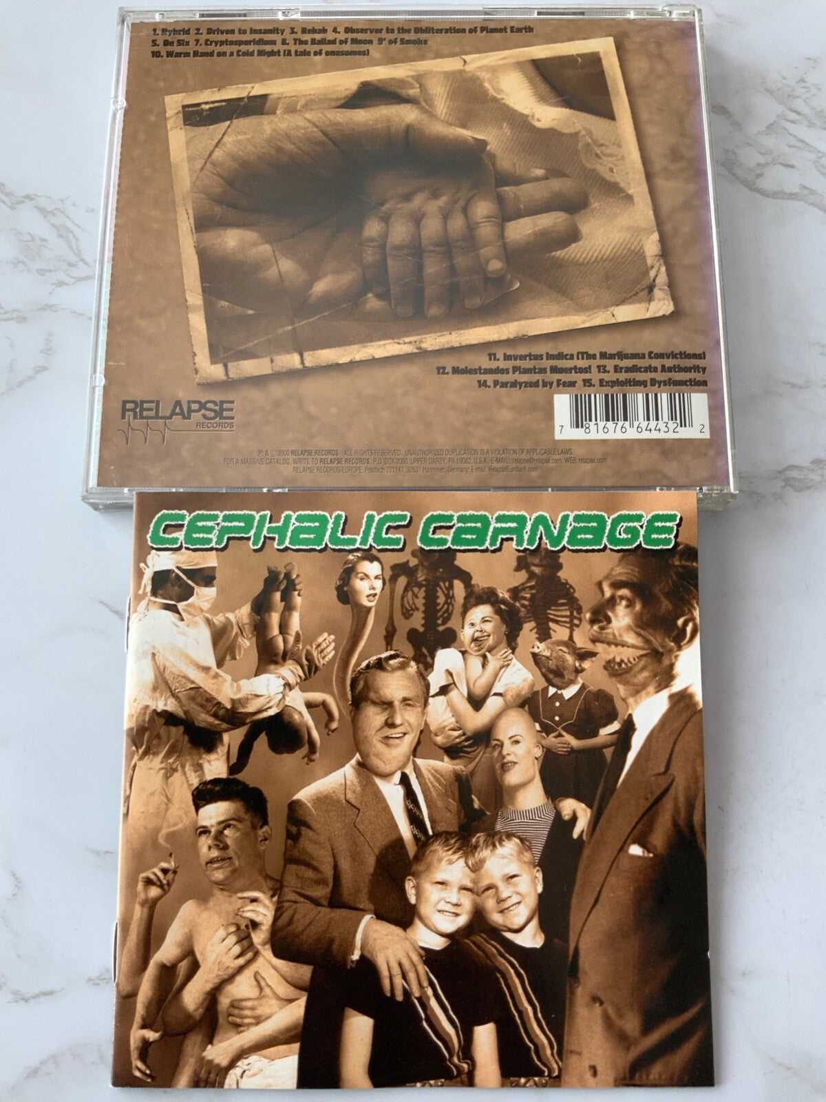 Cephalic Carnage – Exploiting Dysfunction (2000) [ORIGINAL USA PRESS]