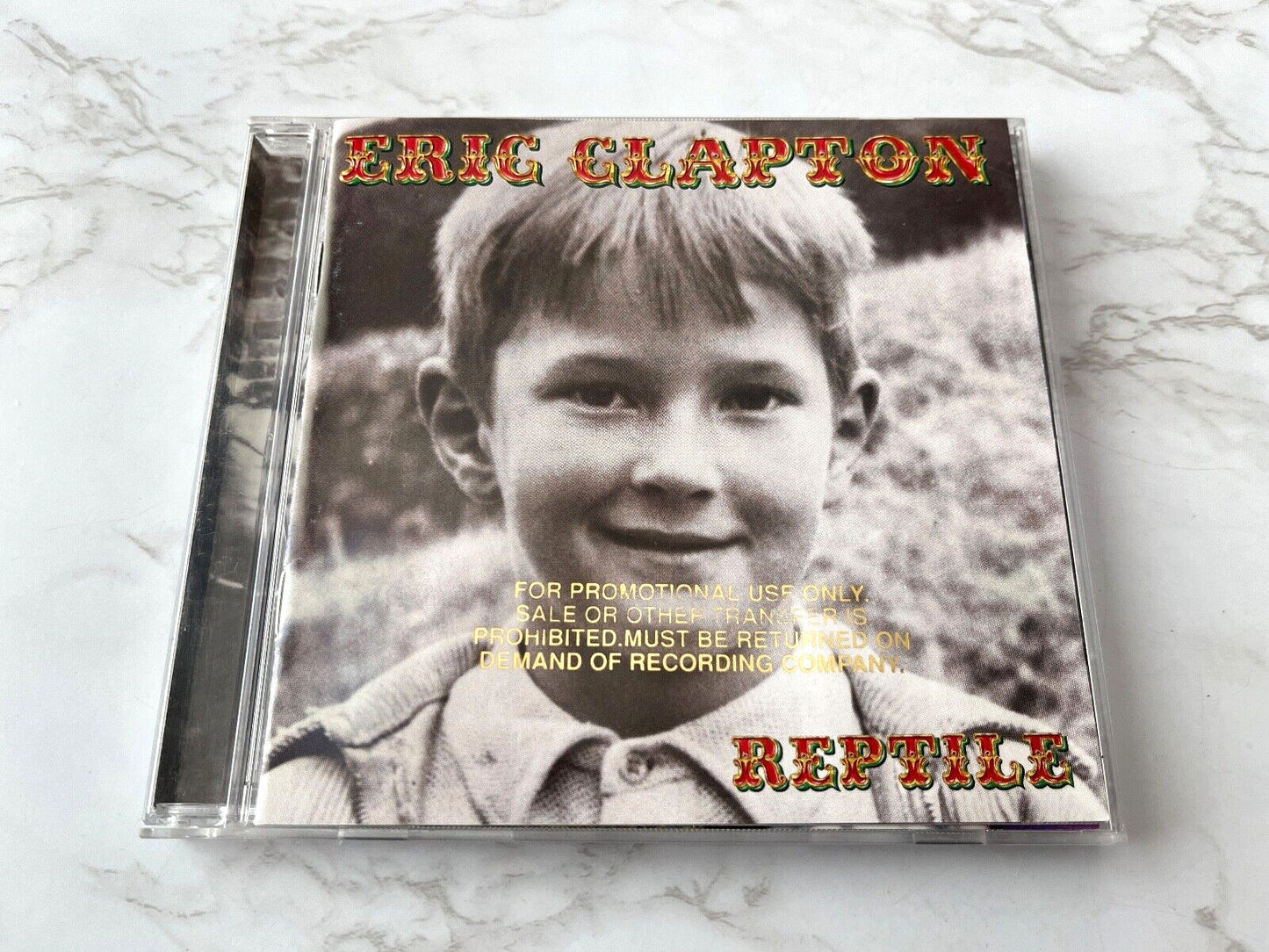 Eric Clapton – Reptile (Promo) (2001) [ORIGINAL USA PRESS]