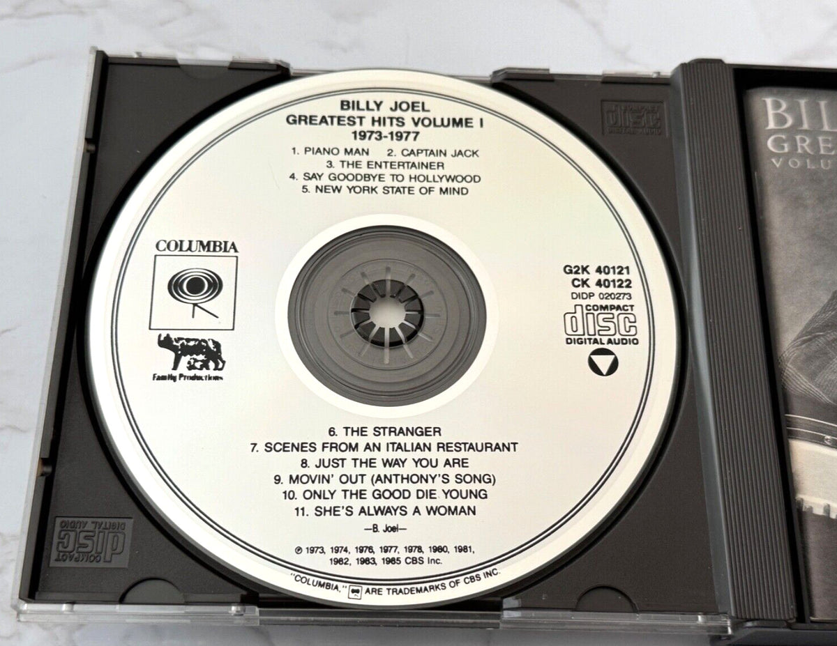Billy Joel – Greatest Hits Vol. 1 & Vol. 2 [DADC PRESS]