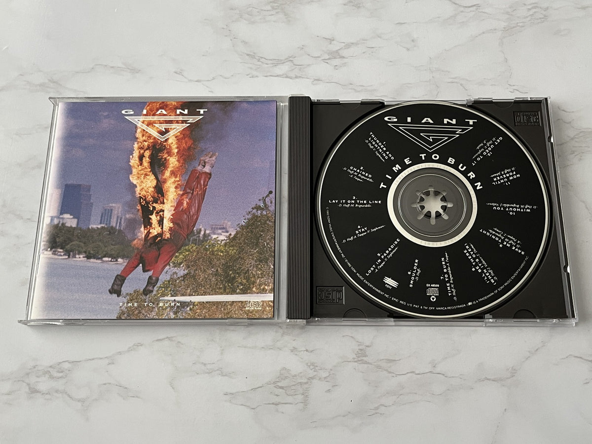 Giant – Time To Burn (1992) [ORIGINAL USA PRESS]