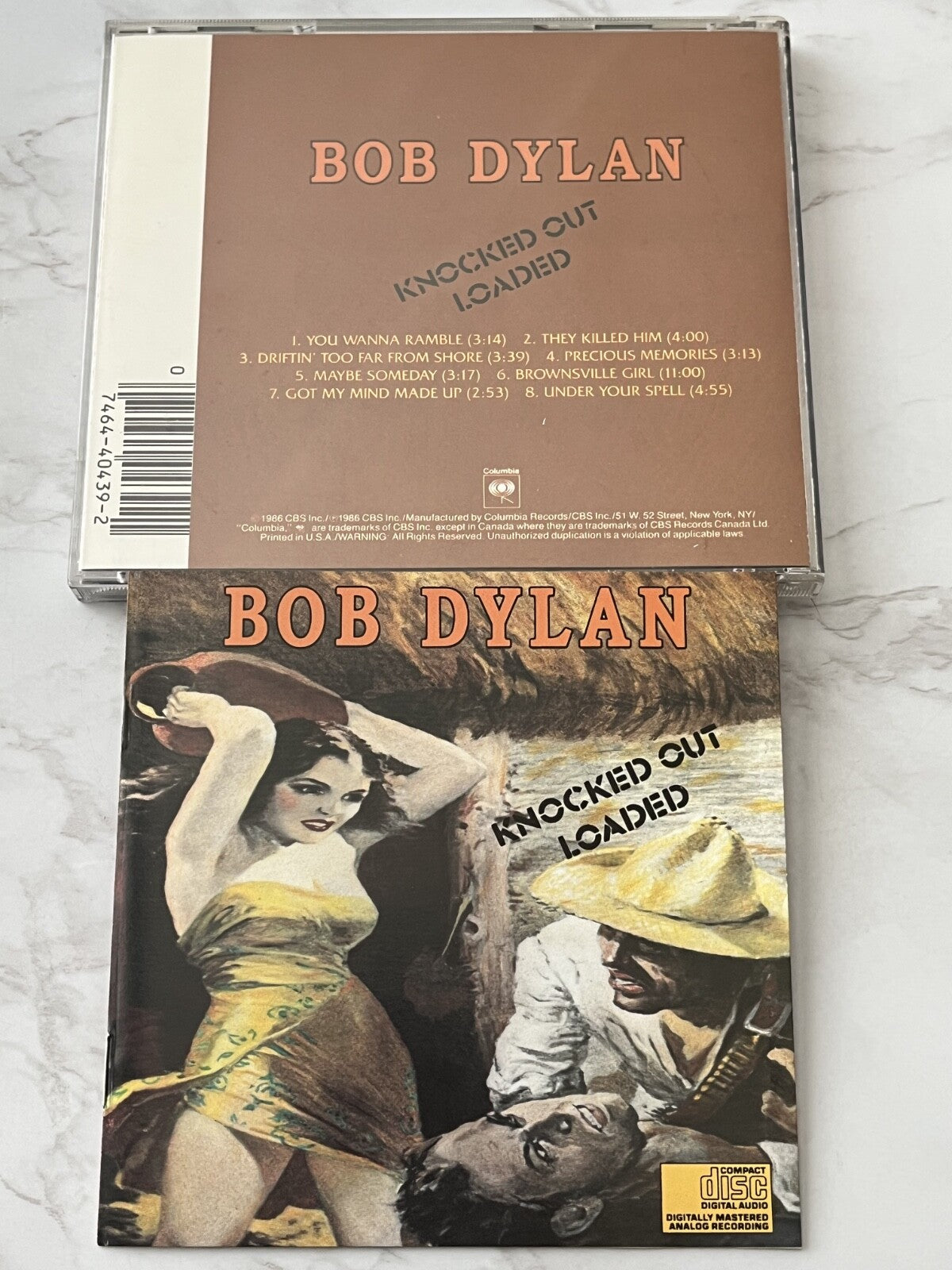 Bob Dylan – Knocked Out Loaded (1986) [DADC PRESS]