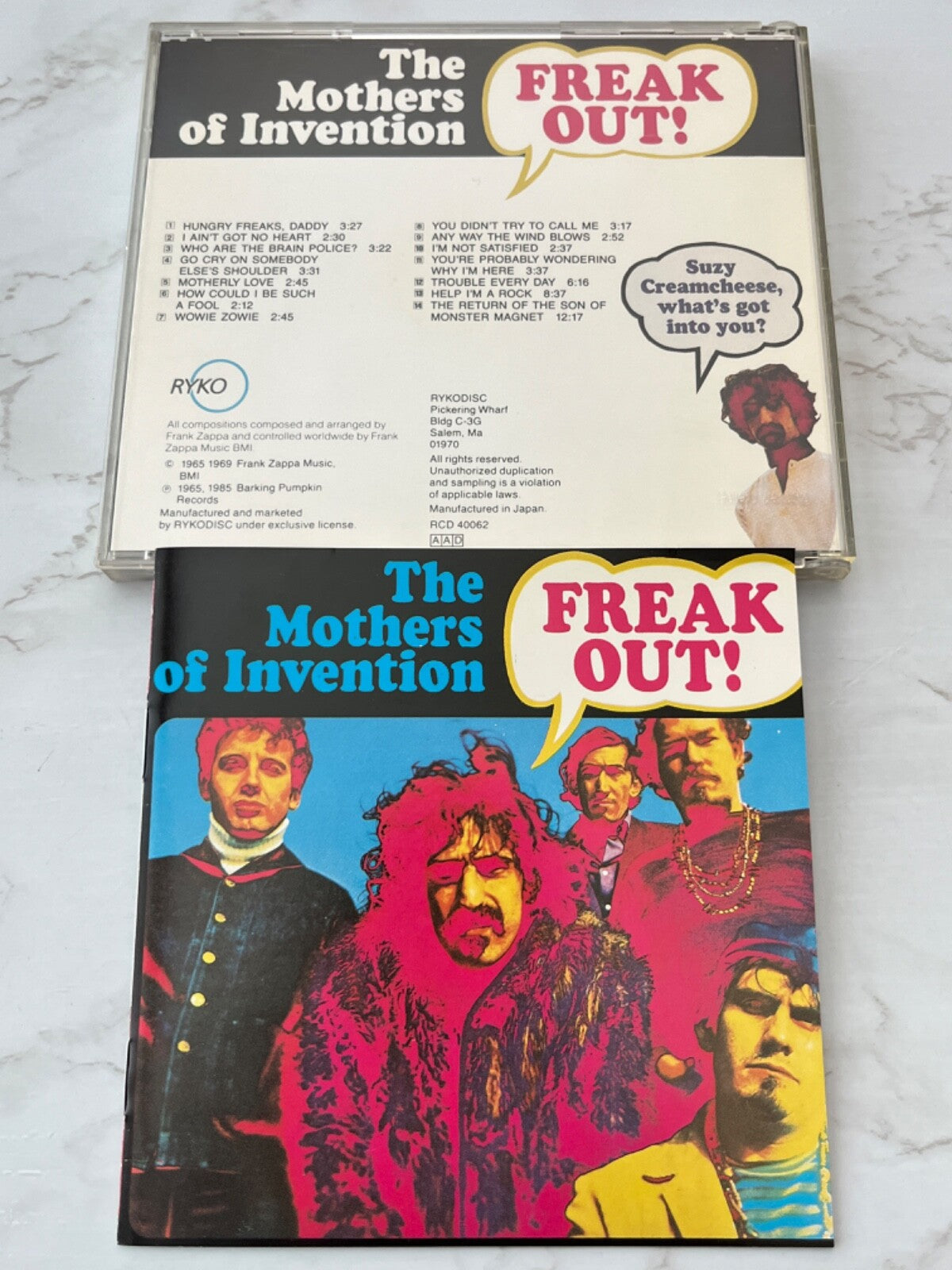 Frank Zappa, The Mothers Of Invention – Freak Out (1987) [JAPAN TARGET ERA]