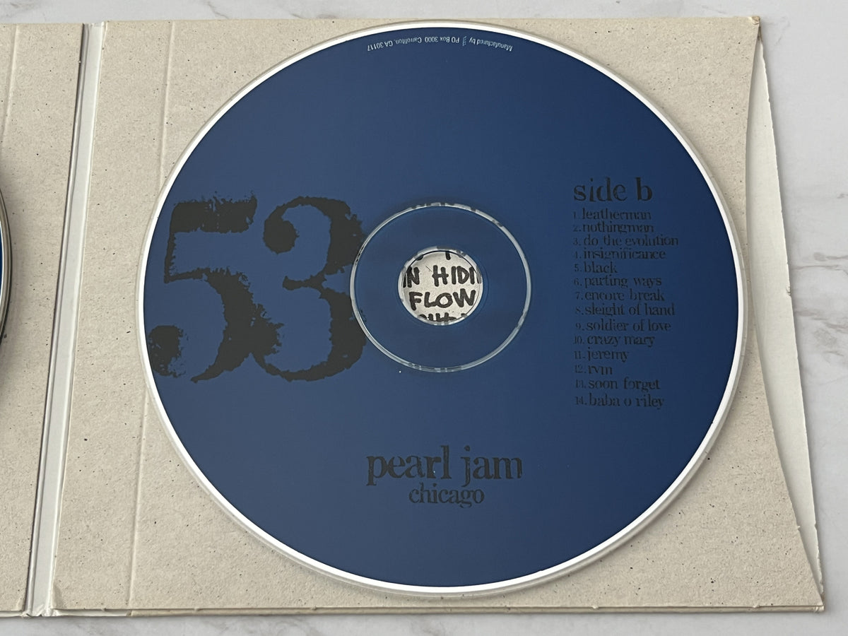 Pearl Jam – Chicago Illinois October 9, 2000 (Digipak) (2001)