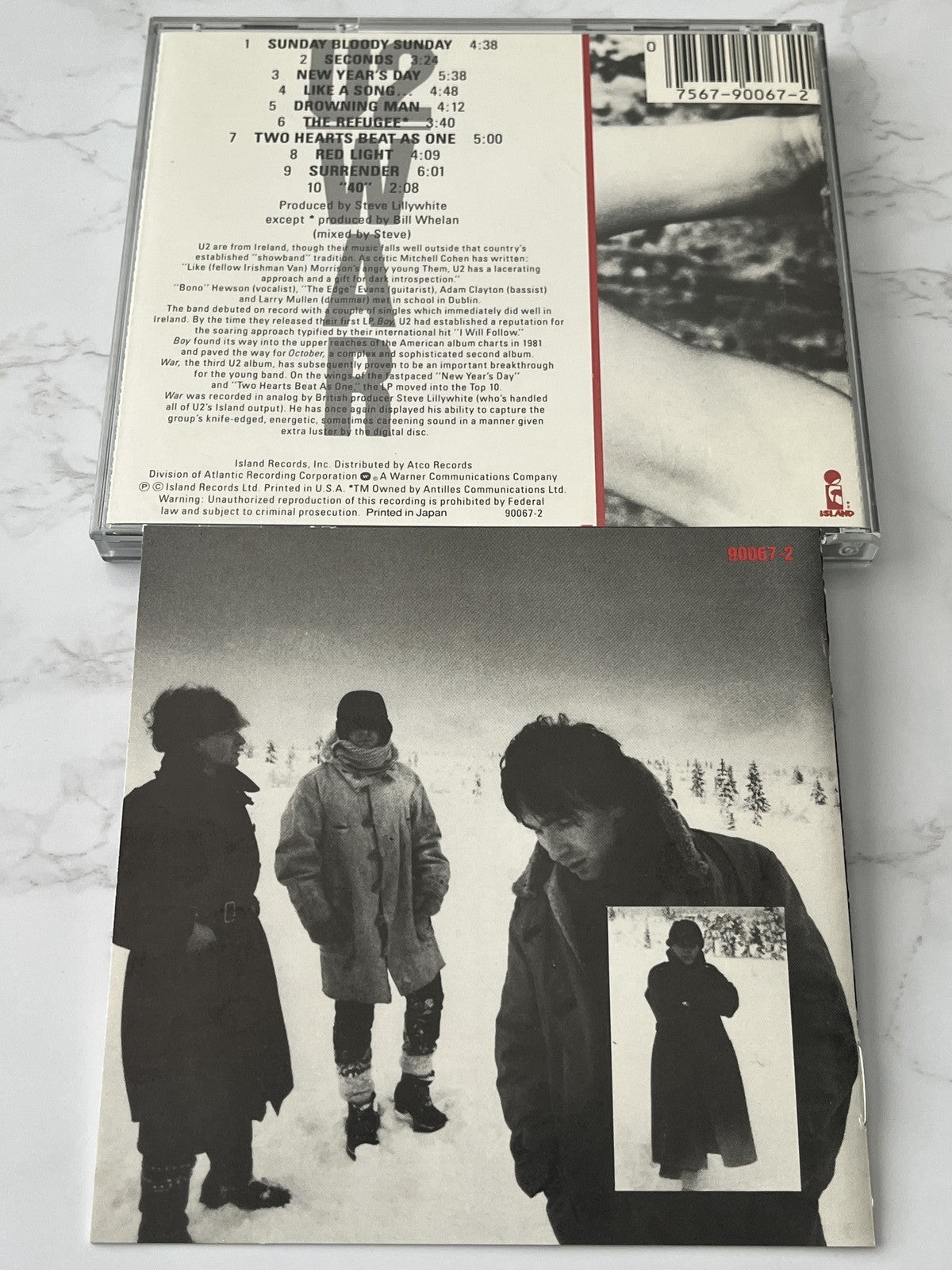 U2 – War [JAPAN TARGET ERA]