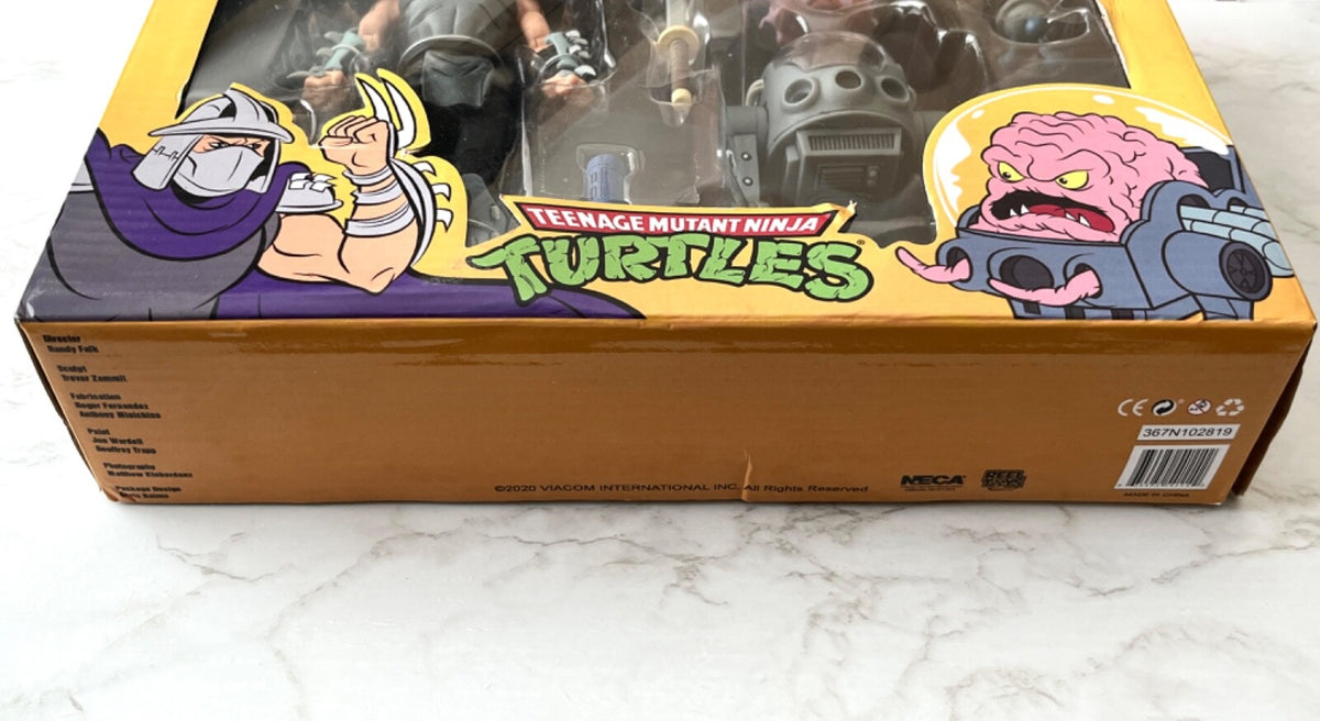 NECA Teenage Mutant Ninja Turtle Shredder And Krang Figures (2020)