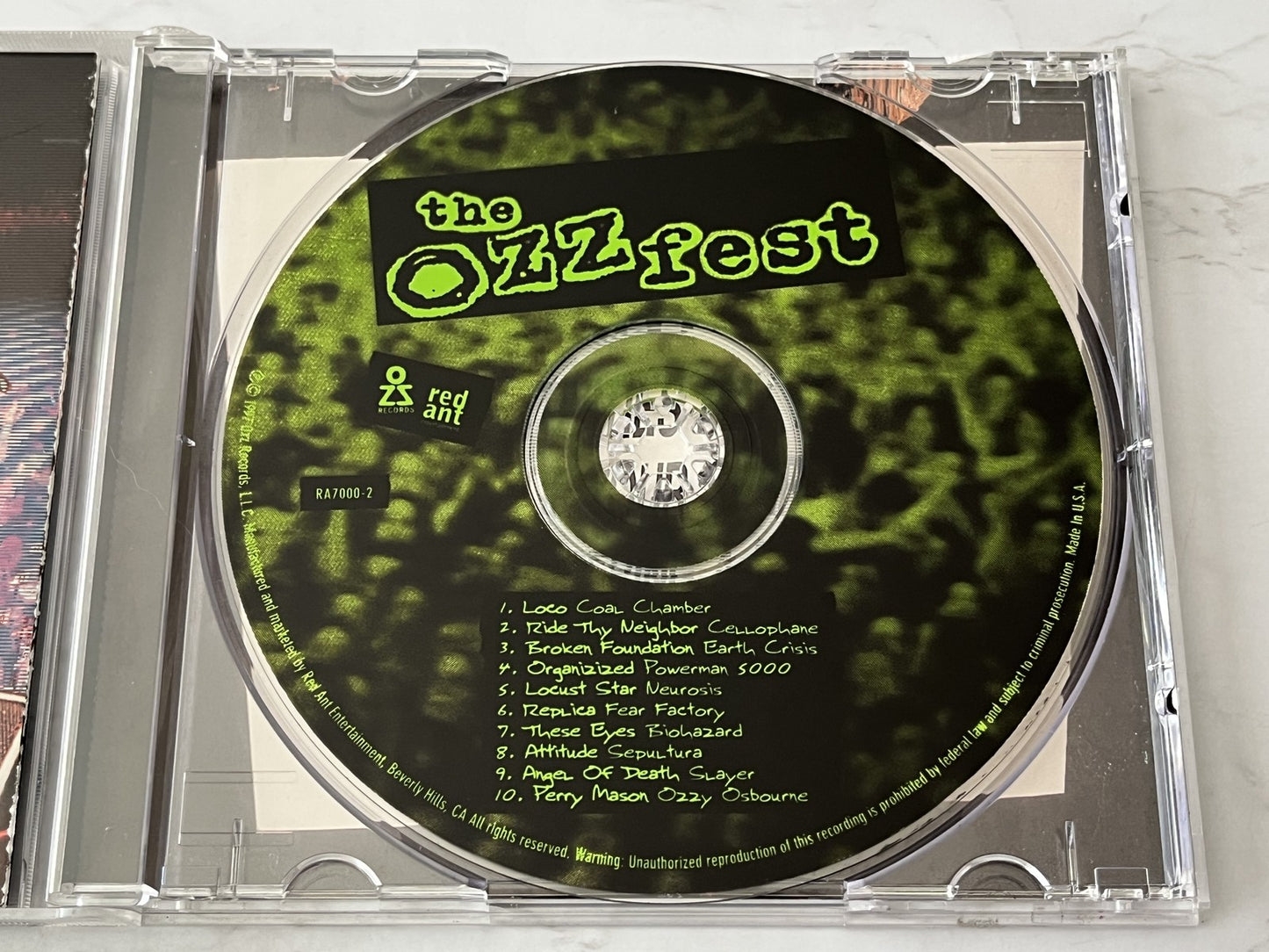 The Ozzfest Live (1997)