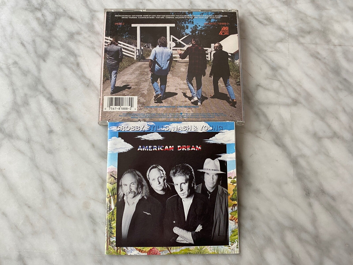 Crosby Stills Nash & Young – American Dream (1988) [ORIGINAL USA PRESS]