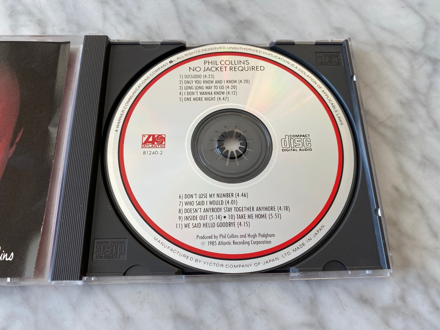 Phil Collins – No Jacket Required [JAPAN TARGET ERA]