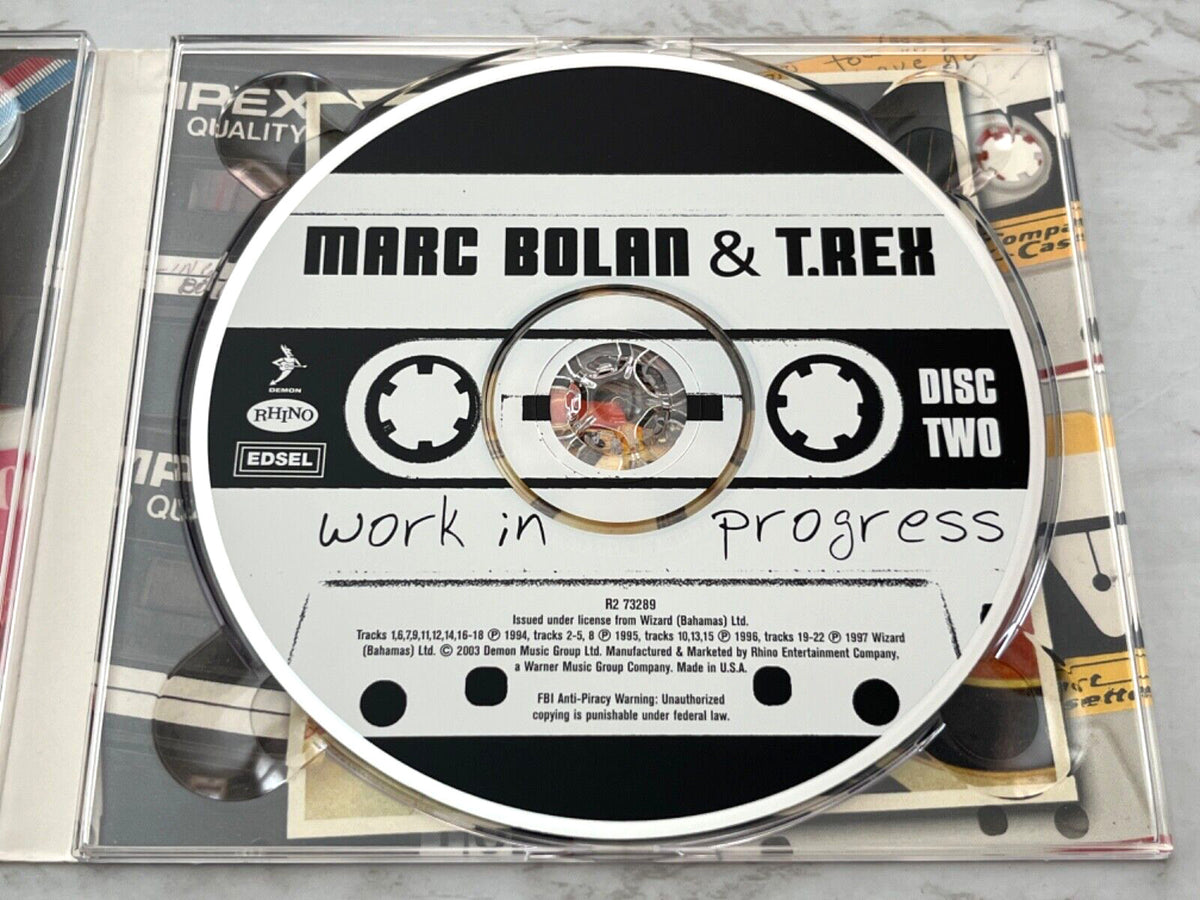 Marc Bolan, T. Rex – & T. Rex Work In Progress (Digipak) (2003)
