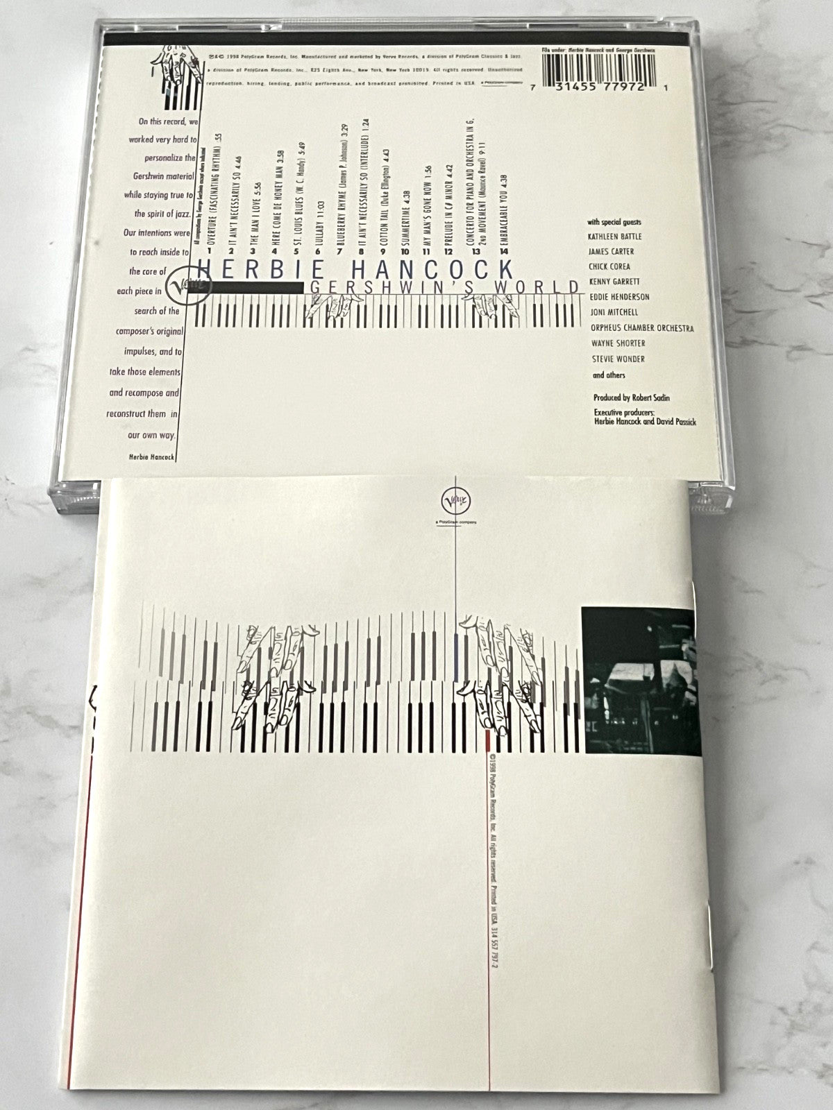 Herbie Hancock – Gershwin's World (1998) [ORIGINAL USA PRESS]