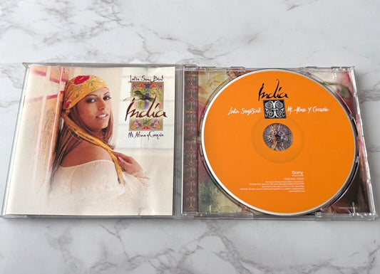 India – Latin Song Bird Mi Alma Y Corazon (2002) [ORIGINAL USA PRESS]