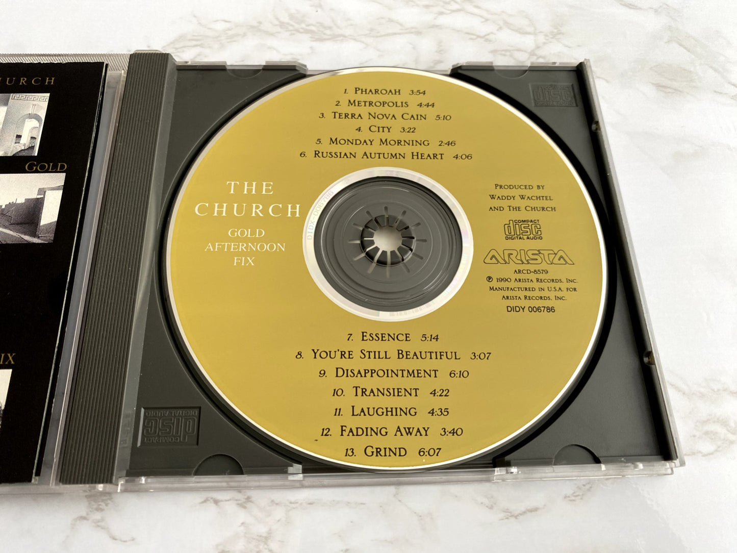 The Church – Gold Afternoon Fix (1990) [ORIGINAL USA PRESS]