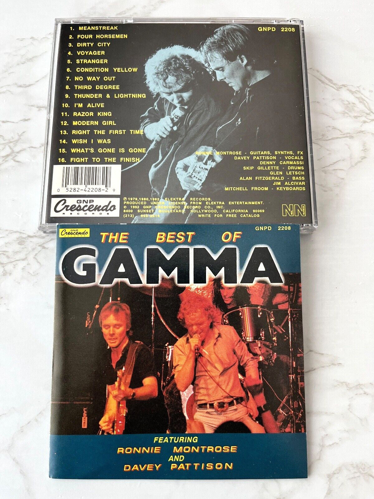Gamma – The Best Of (1992) [ORIGINAL USA PRESS]