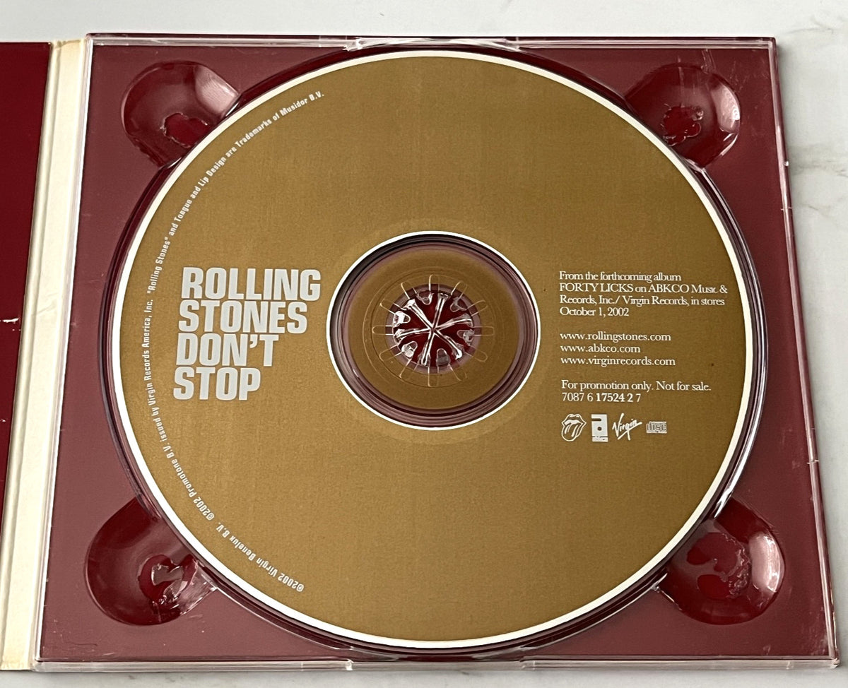 The Rolling Stones – Don't Stop (Promo, Digipak) (2002)